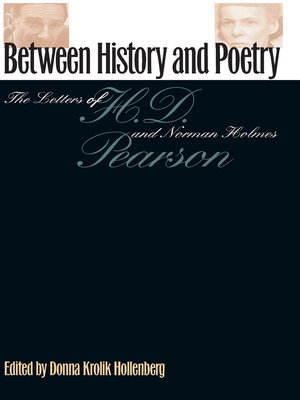 cover image of Between History and Poetry